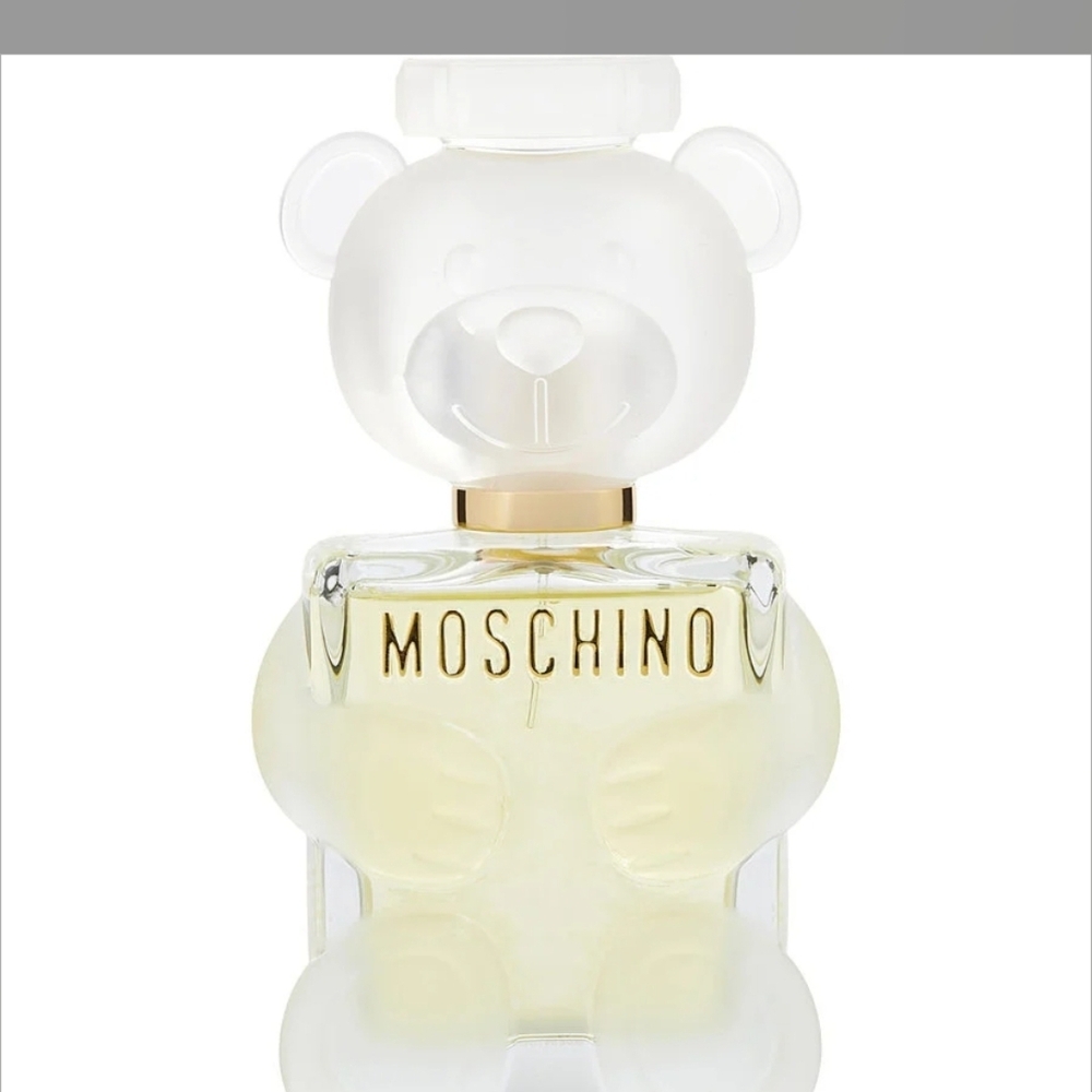 Moschino Toy 2 Bear-Shaped Perfume COMES WITH FREE REFILLABLE TRAVEL BOTTLE